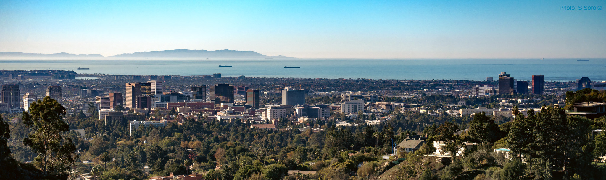 view of the city